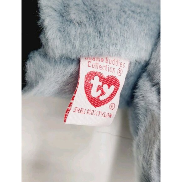 TY Lefty the Donkey Beanie Buddy 12" Plush Stuffed Animal 2000 - Picture 8 of 9